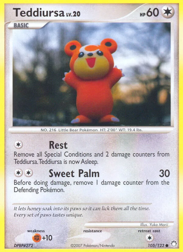 Teddiursa, Mysterious Treasures 105/123