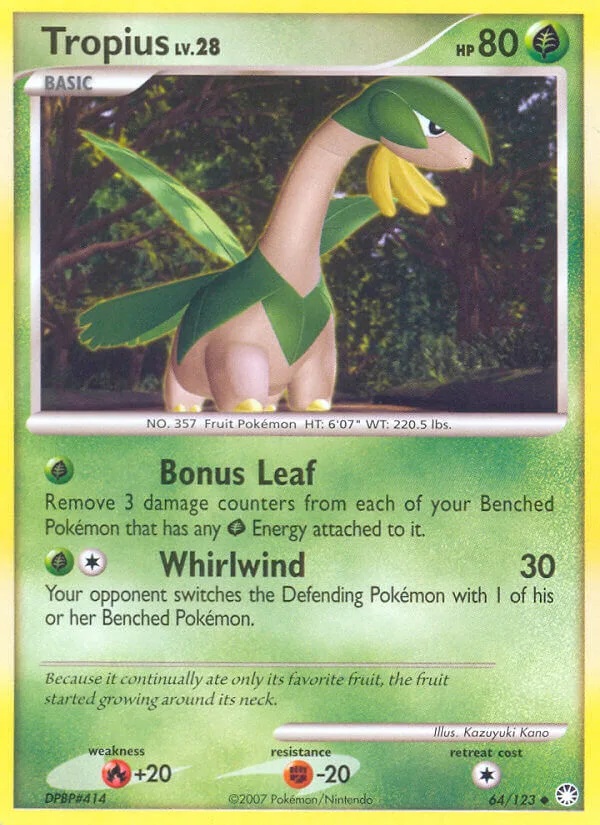 Tropius, Mysterious Treasures 64/123