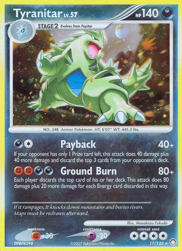 Tyranitar, Mysterious Treasures 17/123