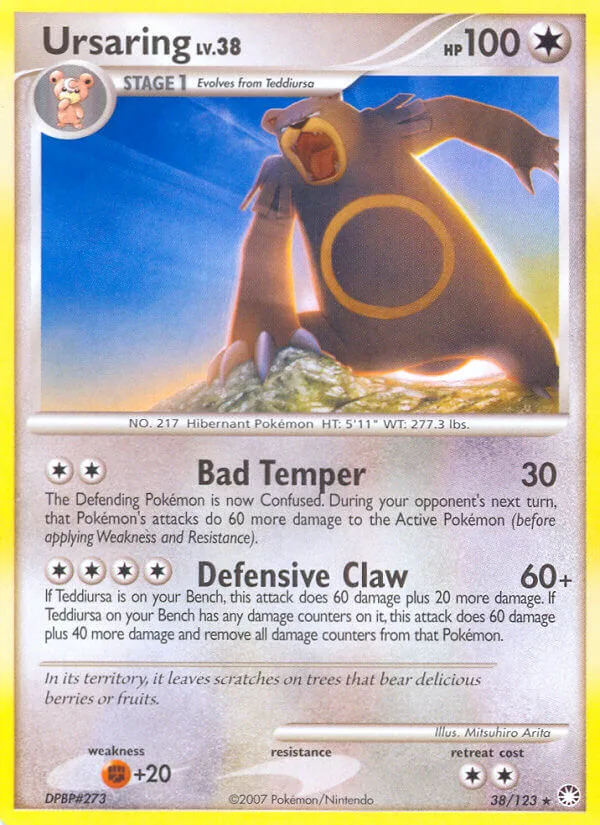 Ursaring, Mysterious Treasures 38/123