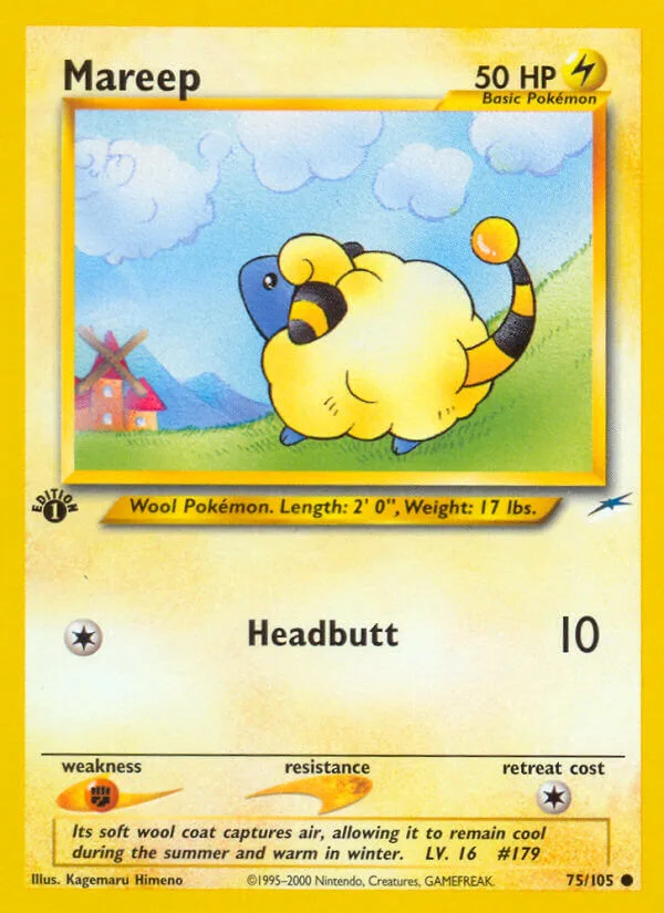 Mareep, Neo Destiny 75/105