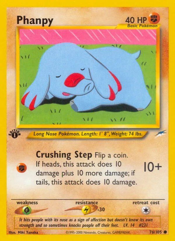 Phanpy, Neo Destiny 76/105