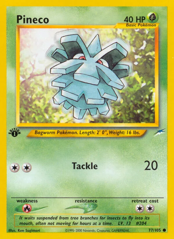 Pineco, Neo Destiny 77/105