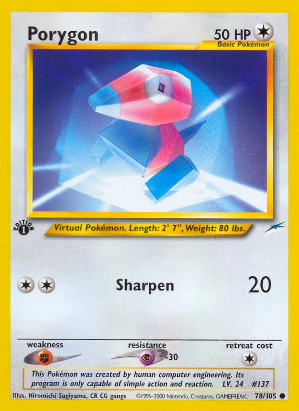 Porygon, Neo Destiny 78/105