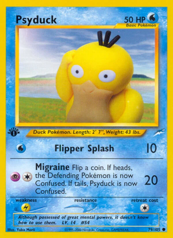 Psyduck, Neo Destiny 79/105