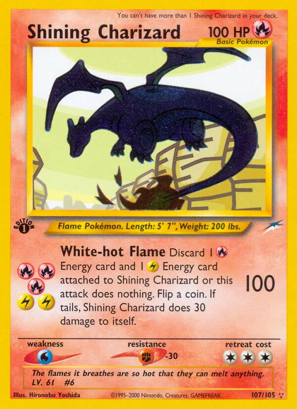 Shining Charizard, Neo Destiny 107/105