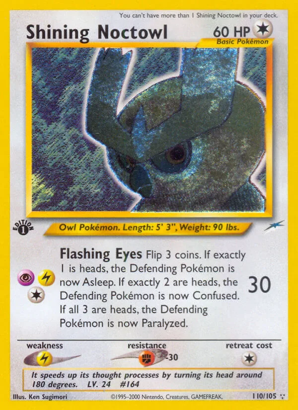 Shining Noctowl, Neo Destiny 110/105