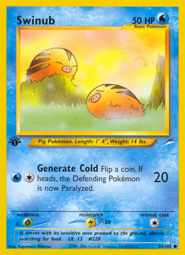 Swinub, Neo Destiny 84/105