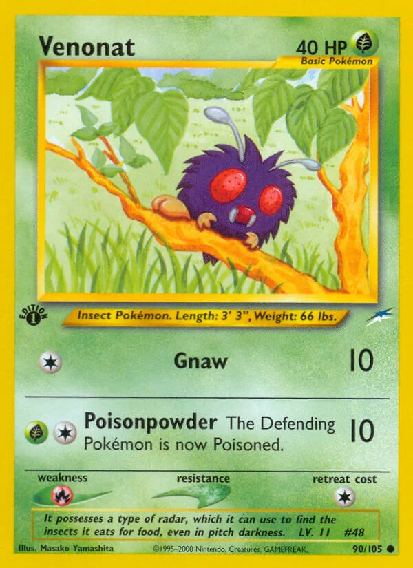 Venonat, Neo Destiny 90/105