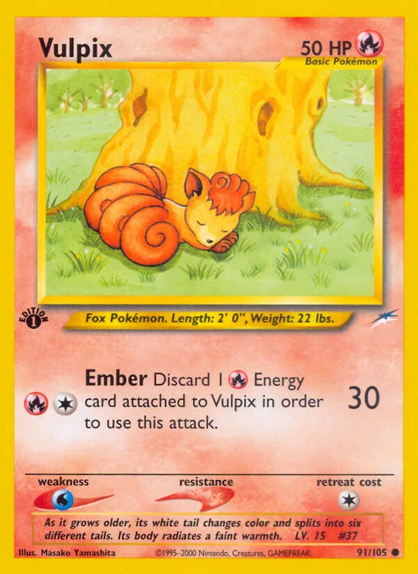 Vulpix, Neo Destiny 91/105