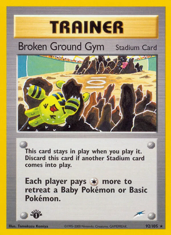 Broken Ground Gym, Neo Destiny 92/105