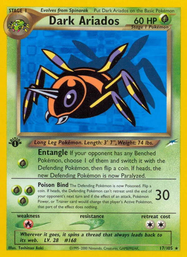 Dark Ariados, Neo Destiny 17/105