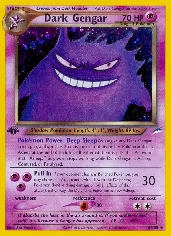 Dark Gengar, Neo Destiny 6/105