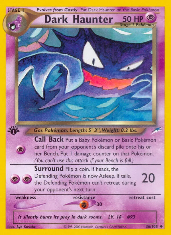 Dark Haunter, Neo Destiny 36/105
