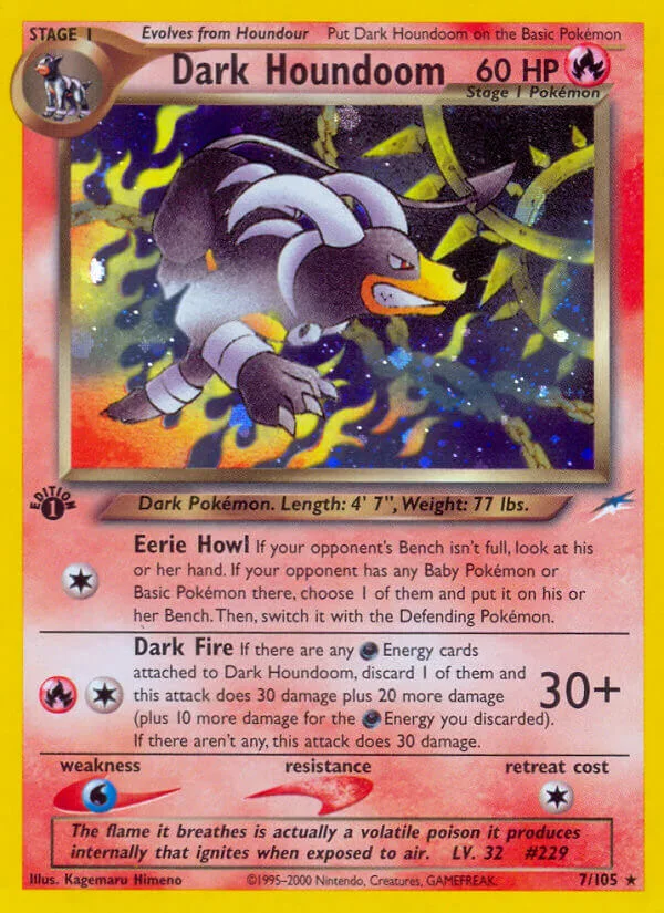 Dark Houndoom, Neo Destiny 7/105