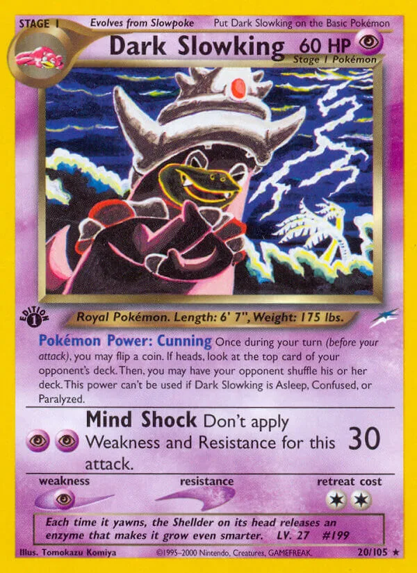 Dark Slowking, Neo Destiny 20/105