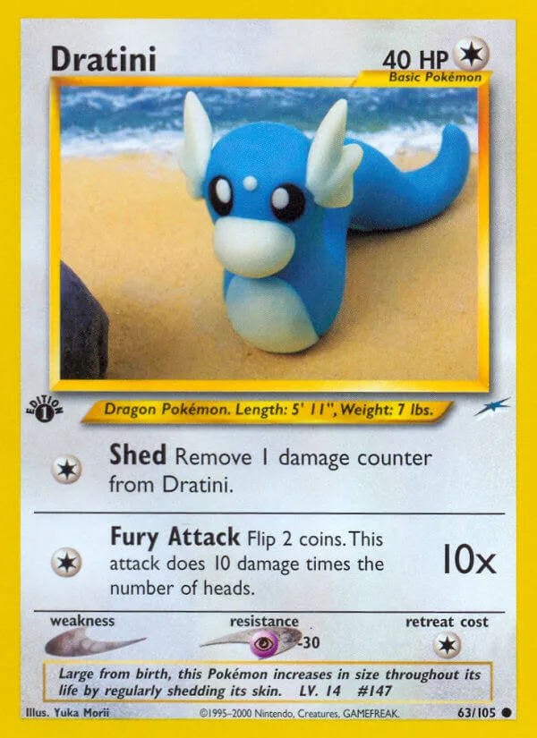 Dratini, Neo Destiny 63/105