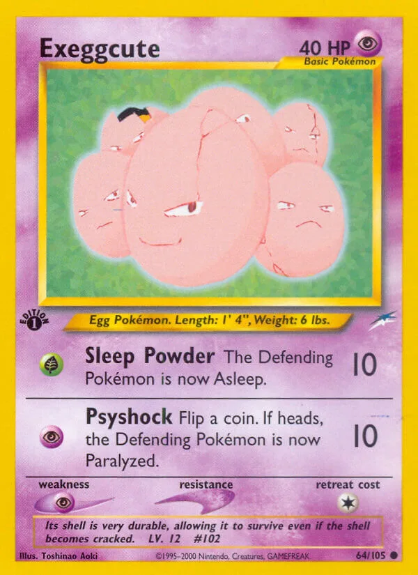 Exeggcute, Neo Destiny 64/105