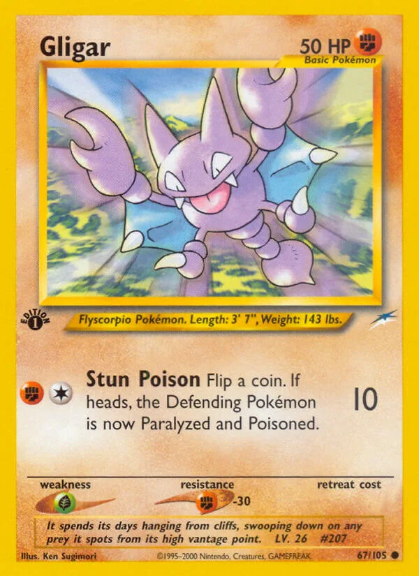 Gligar, Neo Destiny 67/105