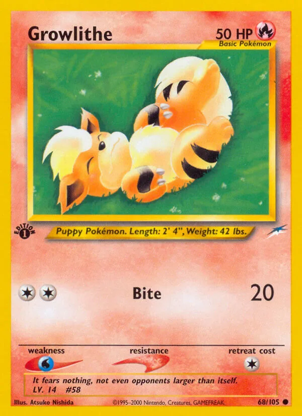 Growlithe, Neo Destiny 68/105