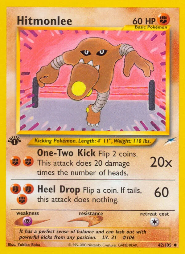 Hitmonlee, Neo Destiny 42/105