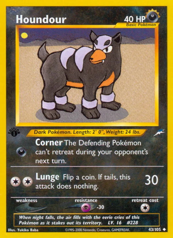 Houndour, Neo Destiny 43/105