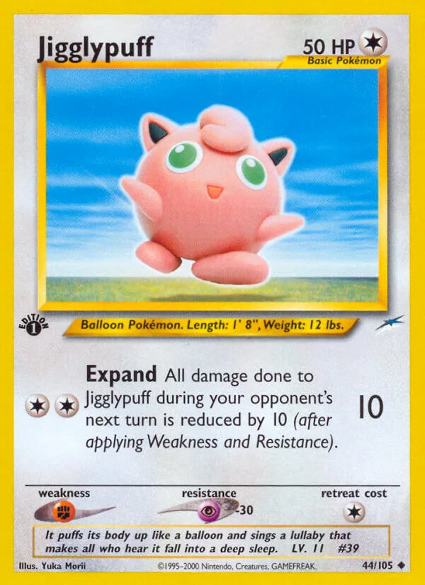 Jigglypuff, Neo Destiny 44/105