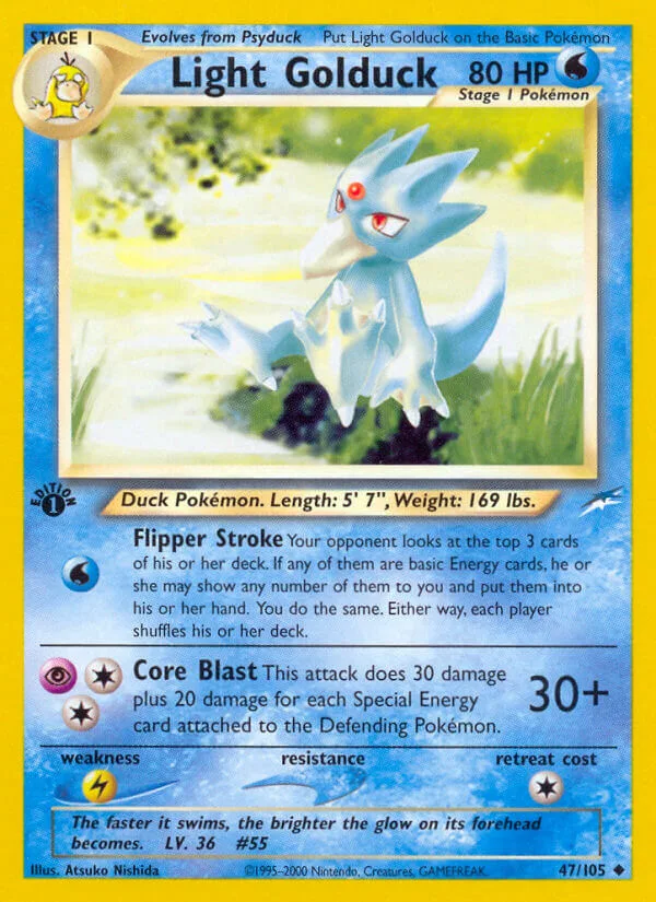 Light Golduck, Neo Destiny 47/105