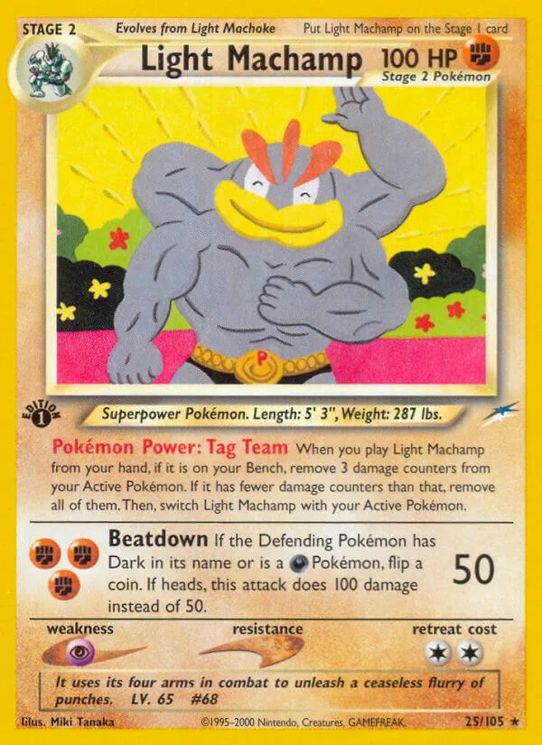 Light Machamp, Neo Destiny 25/105