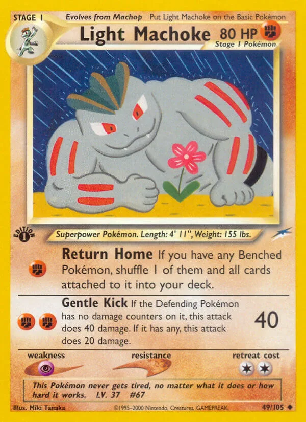 Light Machoke, Neo Destiny 49/105