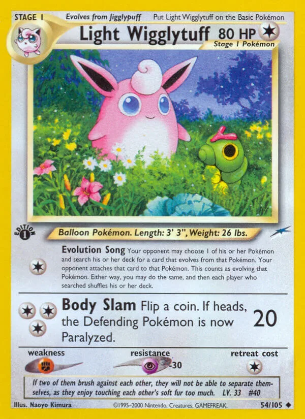 Light Wigglytuff, Neo Destiny 54/105
