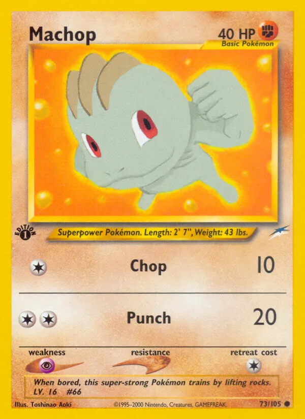Machop, Neo Destiny 73/105