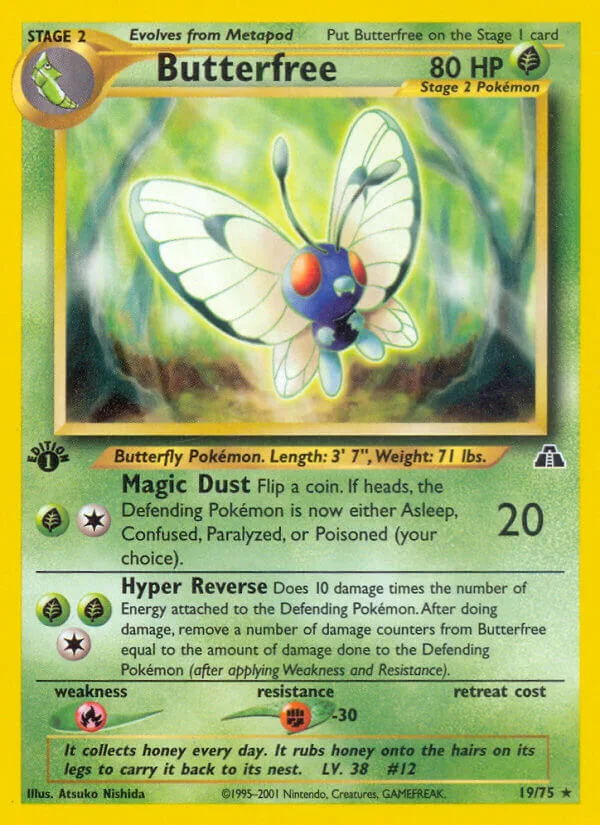 Butterfree, Neo Discovery 19/75