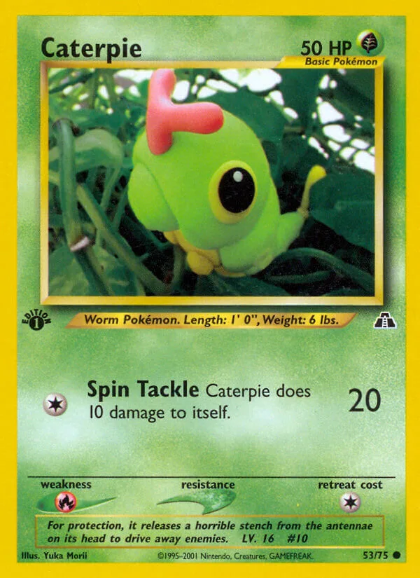 Caterpie, Neo Discovery 53/75