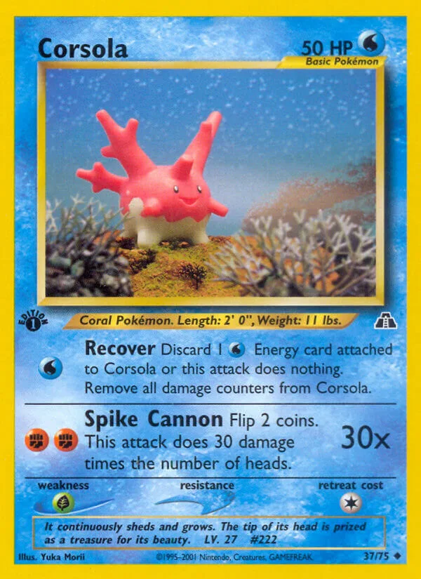 Corsola, Neo Discovery 37/75