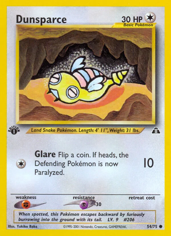 Dunsparce, Neo Discovery 54/75