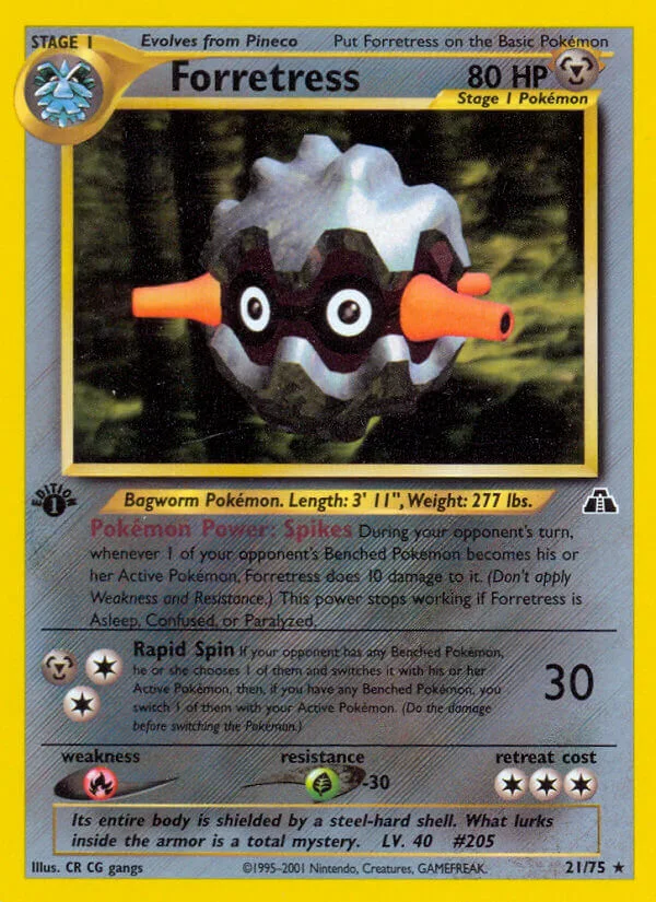 Forretress, Neo Discovery 21/75