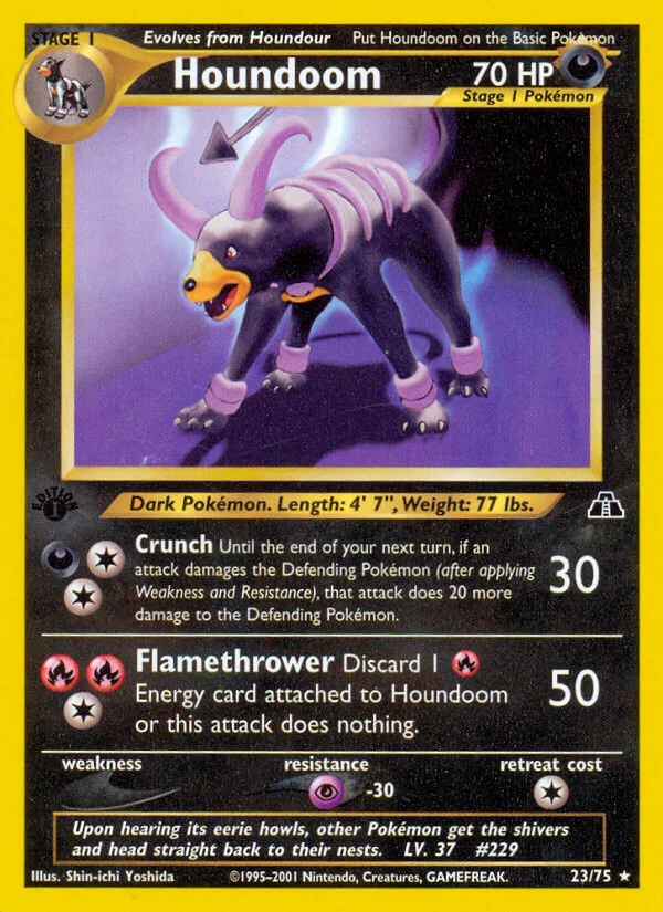 Houndoom, Neo Discovery 23/75