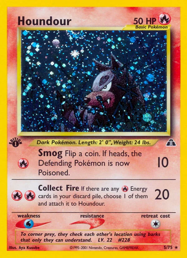 Houndour, Neo Discovery 5/75