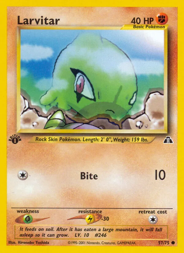 Larvitar, Neo Discovery 57/75