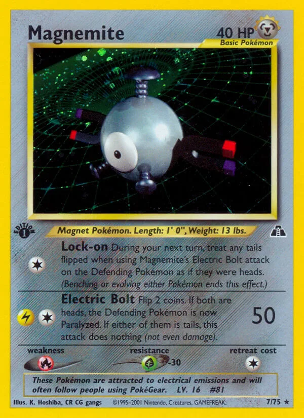 Magnemite, Neo Discovery 7/75
