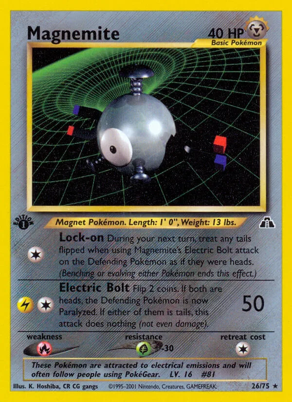 Magnemite, Neo Discovery 26/75