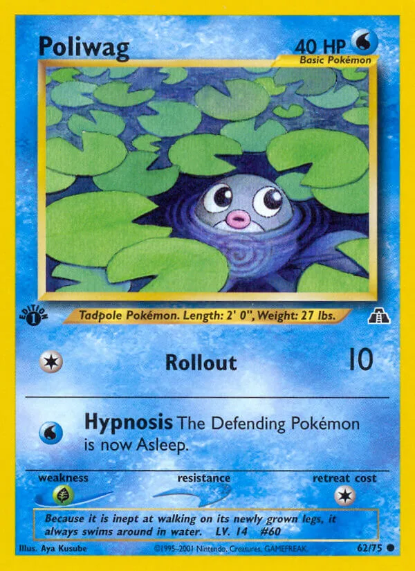 Poliwag, Neo Discovery 62/75