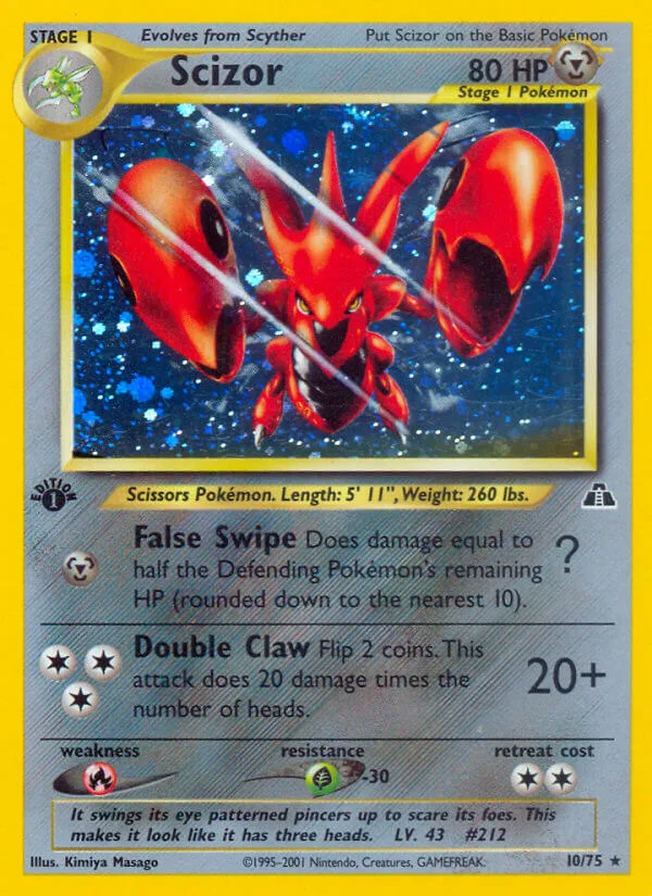 Scizor, Neo Discovery 10/75