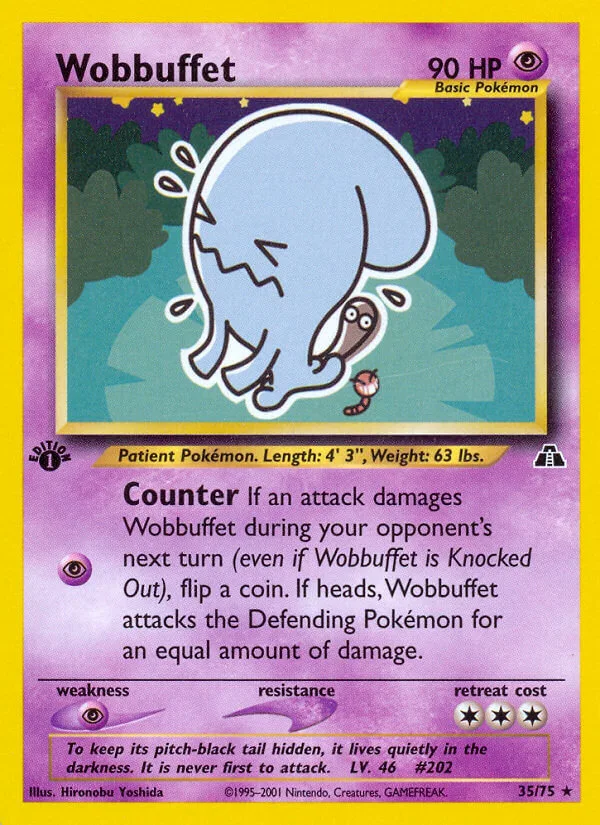 Wobbuffet, Neo Discovery 35/75