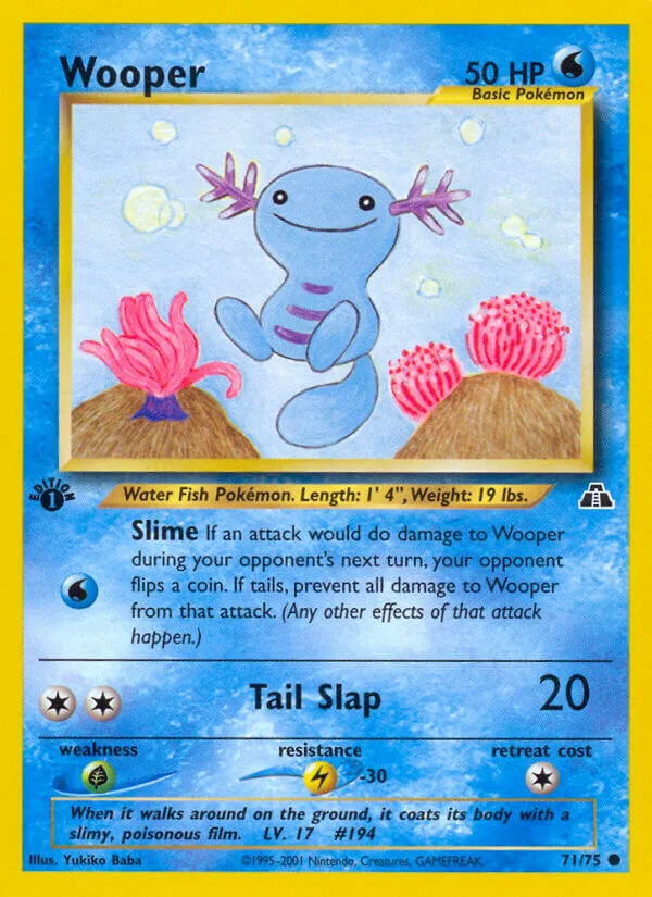 Wooper, Neo Discovery 71/75