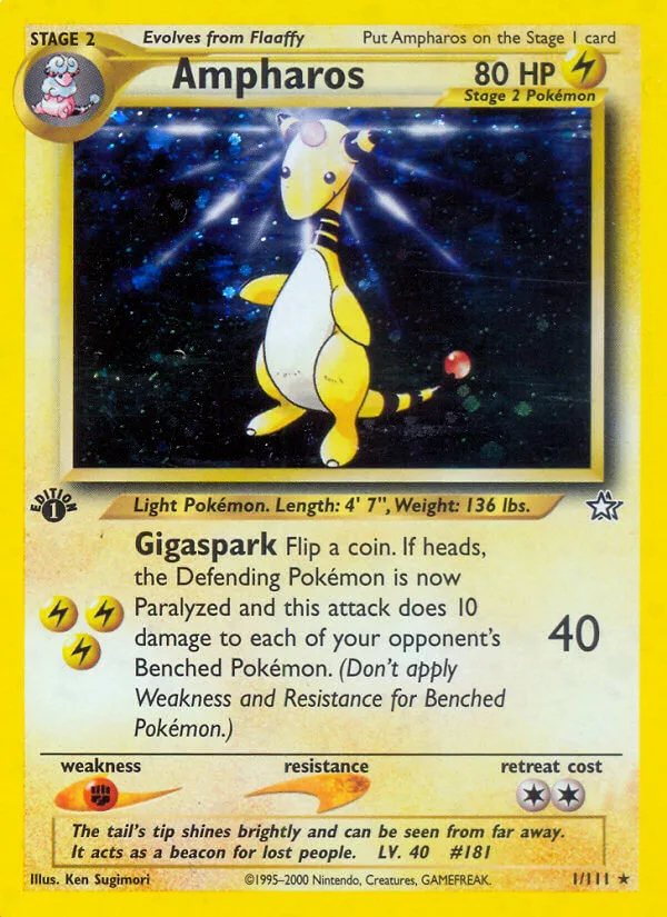 Ampharos, Neo Genesis 1/111
