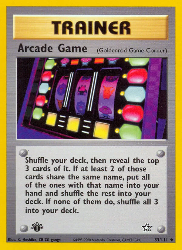 Arcade Game, Neo Genesis 83/111