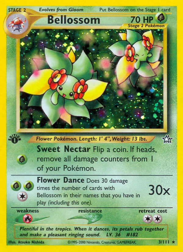 Bellossom, Neo Genesis 3/111