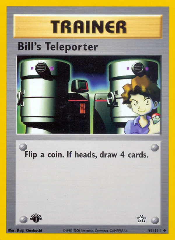 Bill’s Teleporter, Neo Genesis 91/111